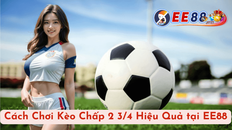 Cách Chơi Kèo Chấp 2 3/4 Hiệu Quả tại EE88